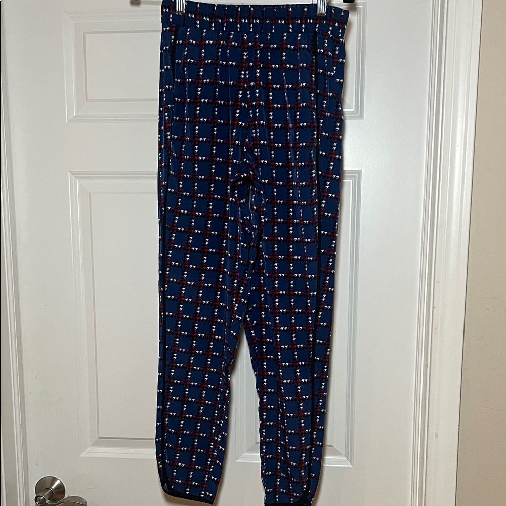 Marabelle Blue Houndstooth Pants